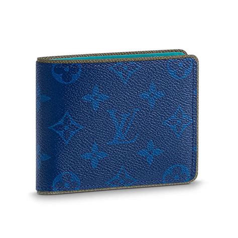 blue Louis Vuitton wallet